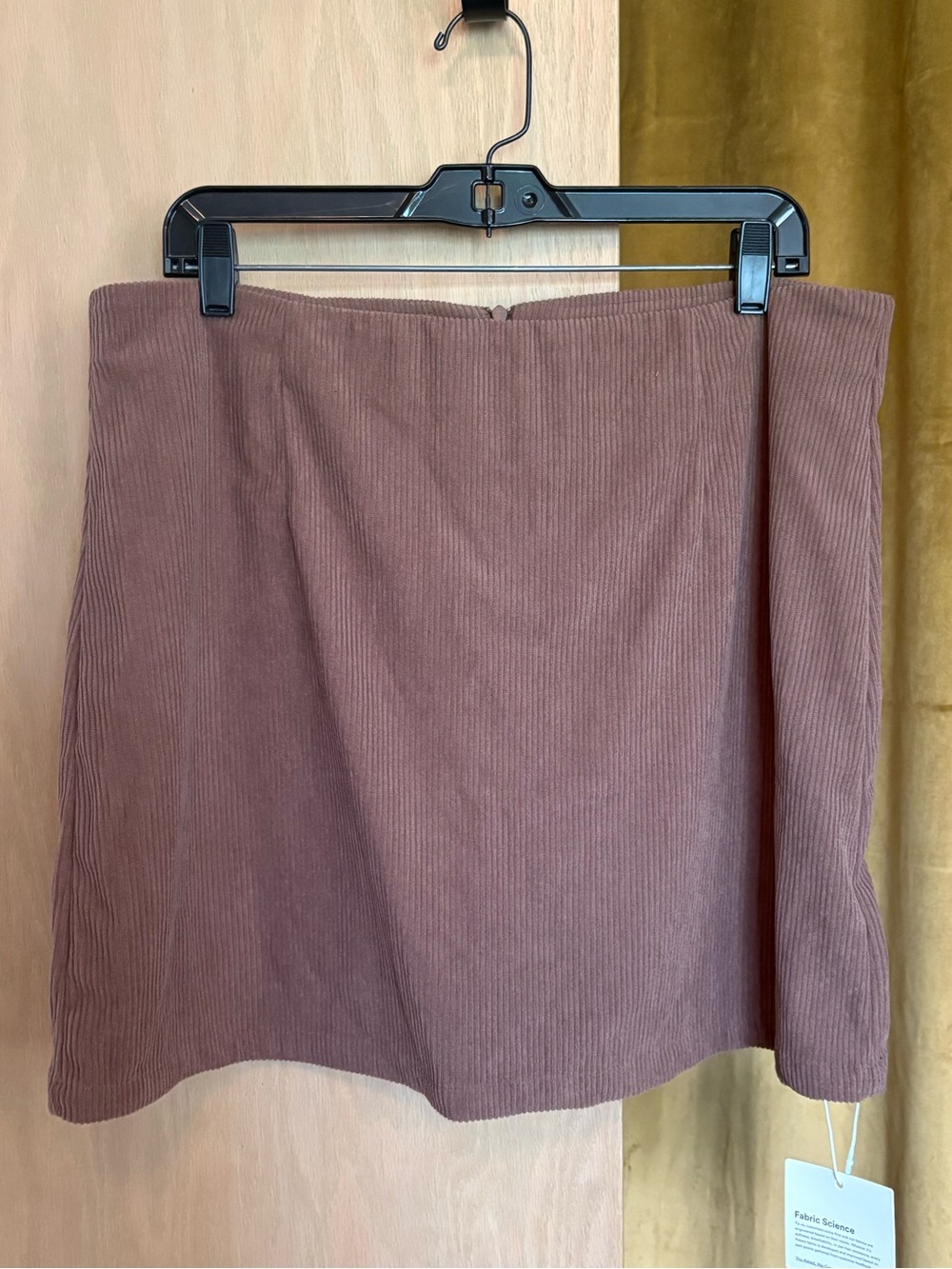 Women’s Corduroy Mini Skirt with Shorts